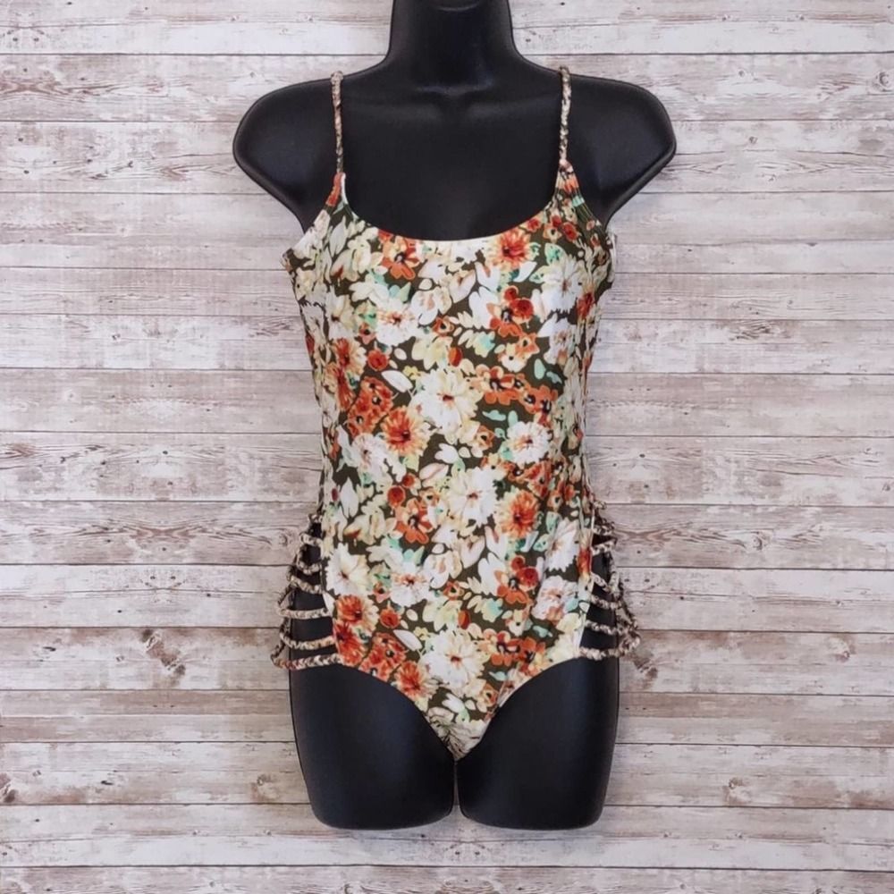 MINK PINK Kaleidoscope Eye One Piece Swimsuit M - Picture 4 of 11